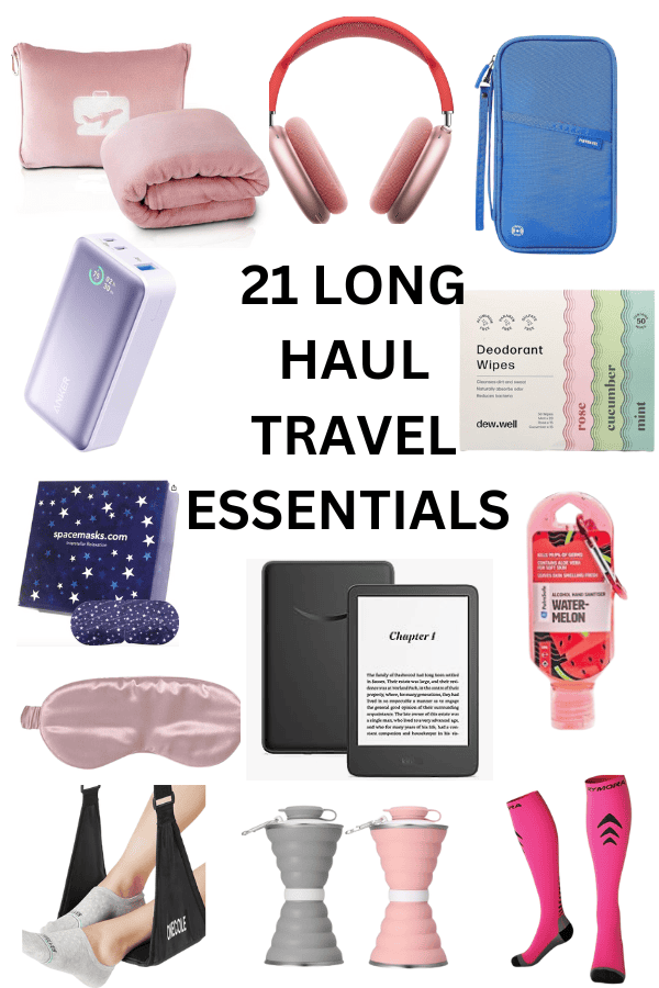 21 LONG HAUL TRAVEL ESSENTIALS YOU CAN'T TRAVEL WITHOUT - Esther Bettis